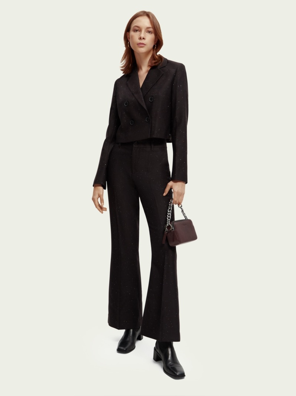 Scotch & Soda Cropped suit NWT